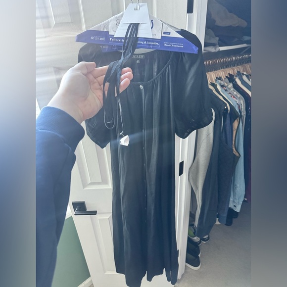 J.crew Button-up midi dress in linen - Picture 3 of 3